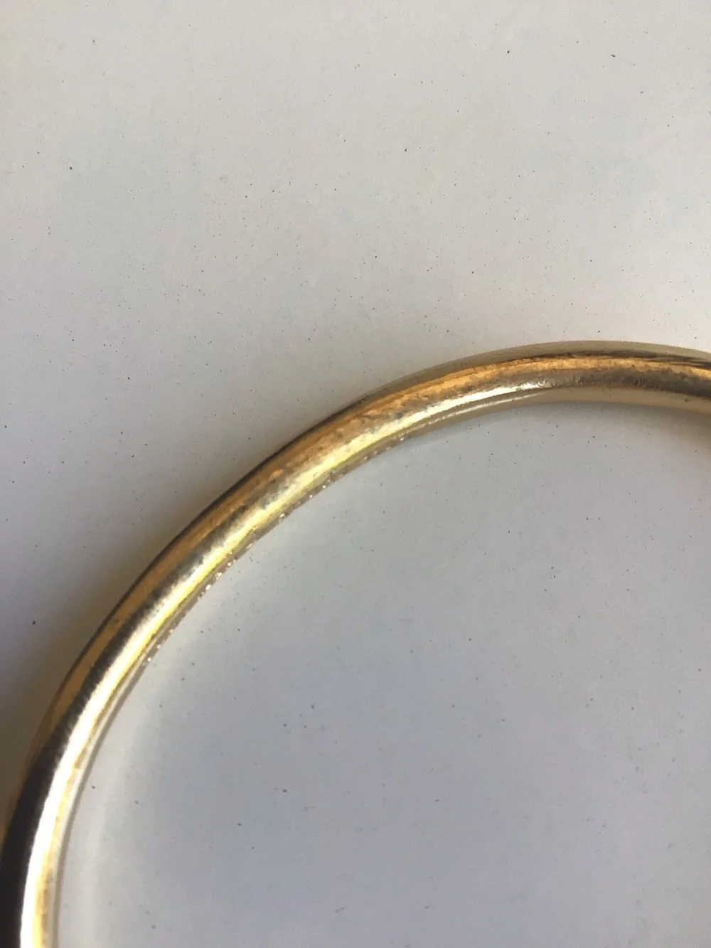 Kate Spade gold knot bangle bracelet